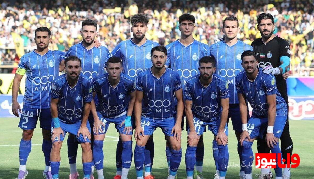 بررسی پوستر ویژه استقلال؛ نمادی از اتحاد و امید در برابر پادیاب خلخال +عکس