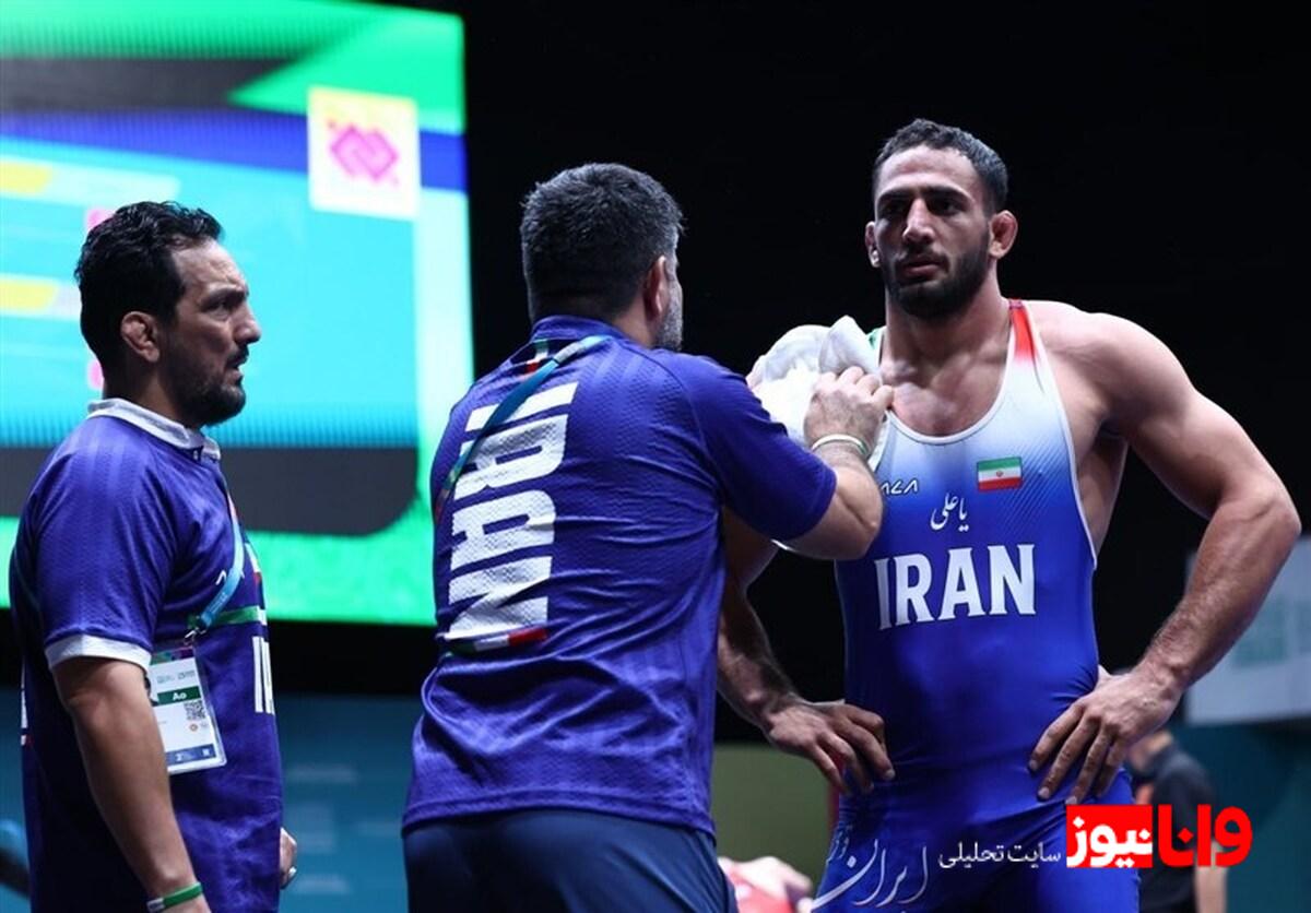 بازی‌های کشورهای اسلامی| آذرپیرا؛ سومین فینالیست کشتی آزاد در روز چهاردهم