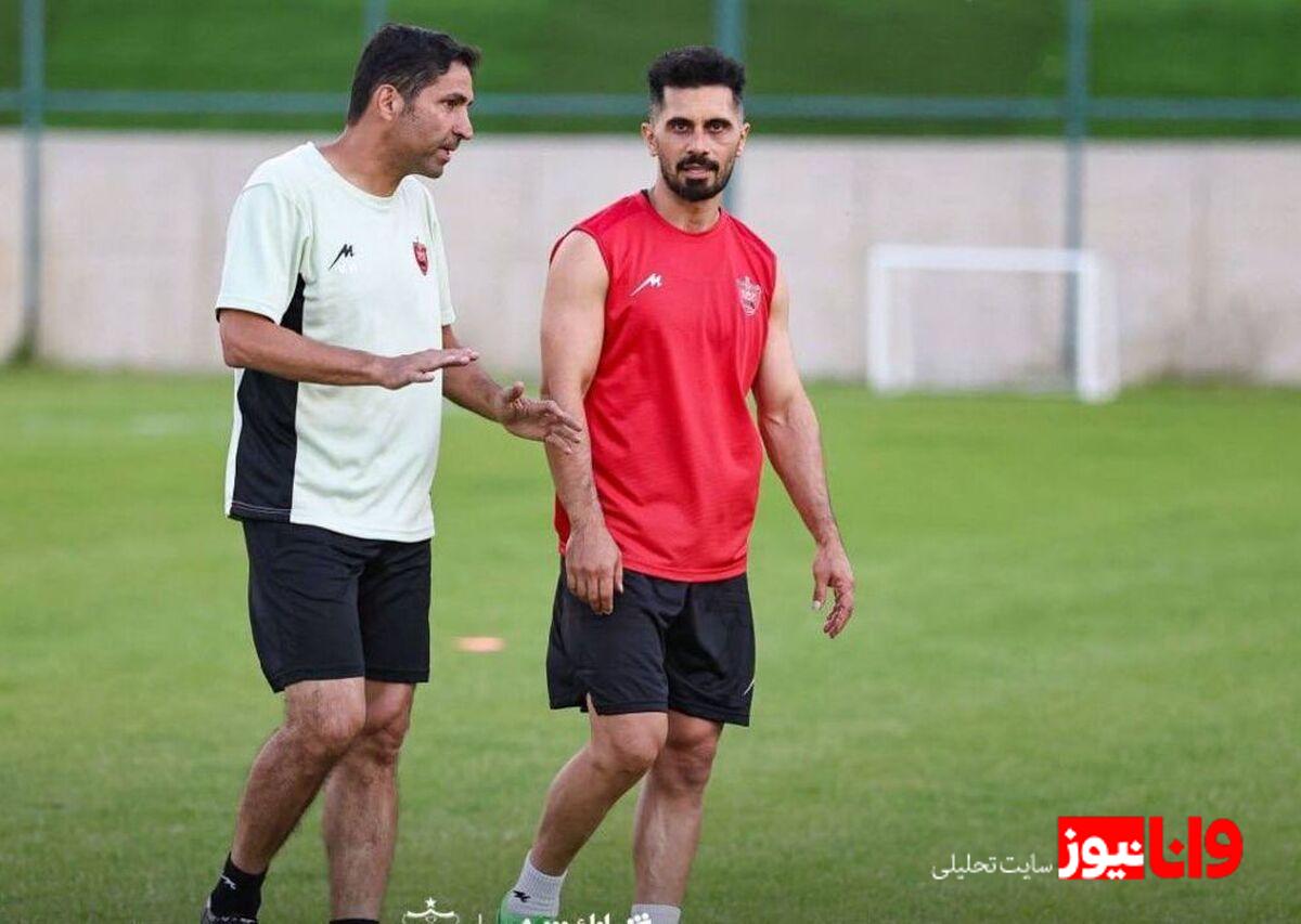واکنش امید عالیشاه به جدایی وحید هاشمیان از پرسپولیس +عکس