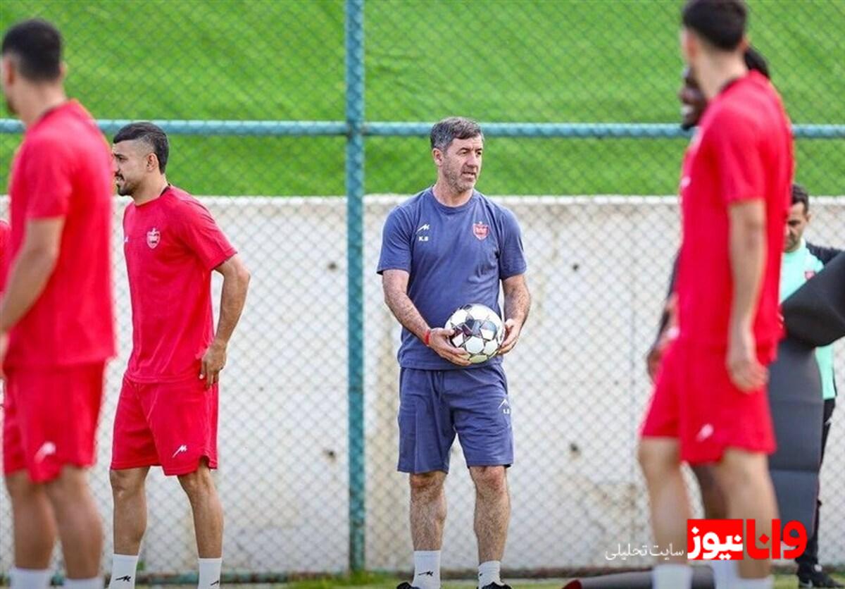 گزارش تمرین پرسپولیس