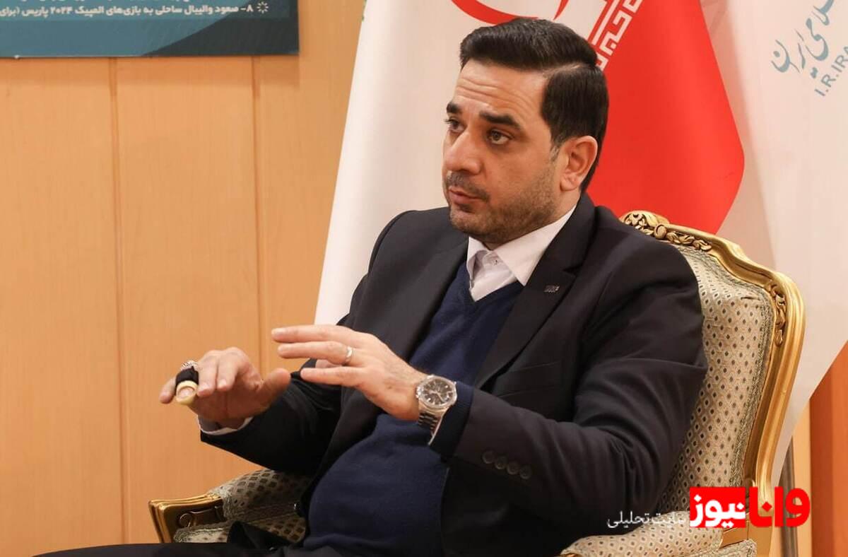 پیام رئیس فدراسیون والیبال در مورد سلامت صابر کاظمی