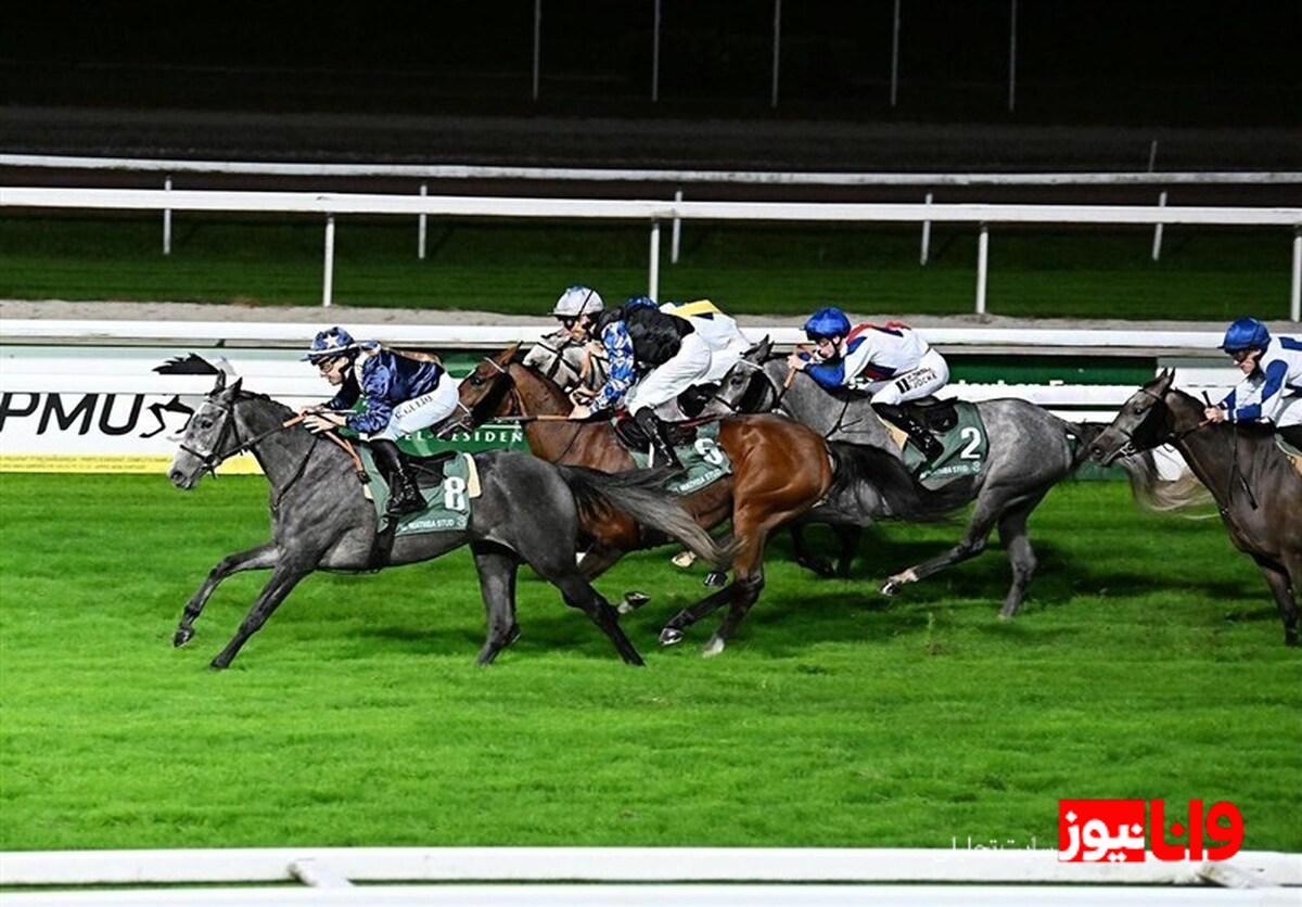 پیست اسبدوانی فرانسه در تصرف دو اسب ایرانی!