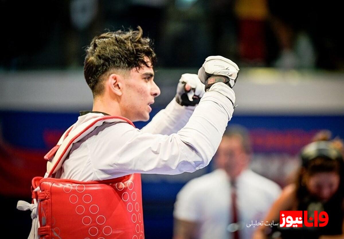 تکواندوی قهرمانی جهان| زندی مقتدرانه فینالیست شد