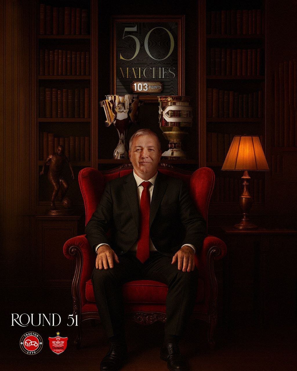 عکس|  اسکوچیچ، فرگوسن شد!