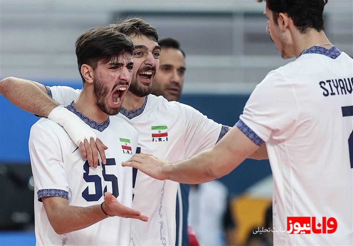 بازیهای آسیایی جوانان| تیم والیبال ایران قهرمان شد