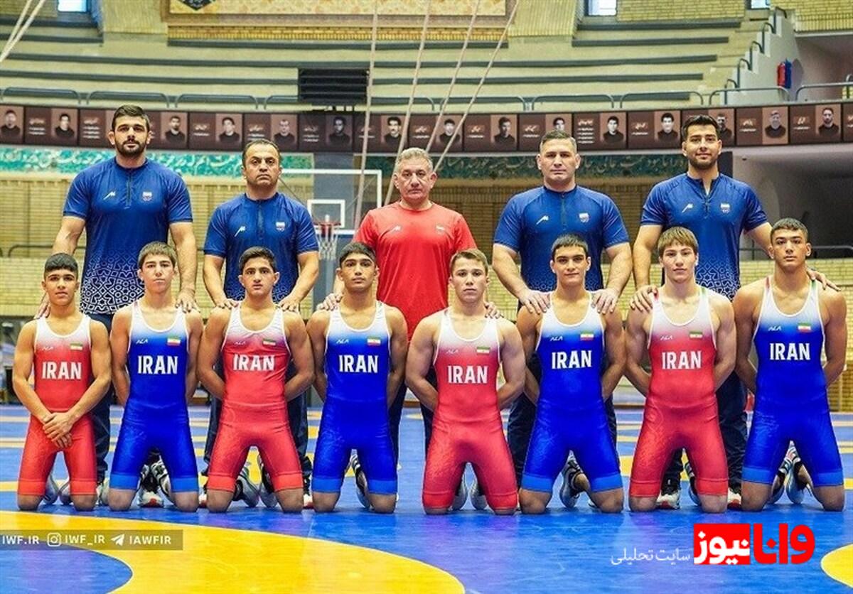 ملامحمدی طلایی شد، کرمی به برنز رسید  پایان کار ملیپوشان جوان کشتی آزاد با کسب 6 مدال