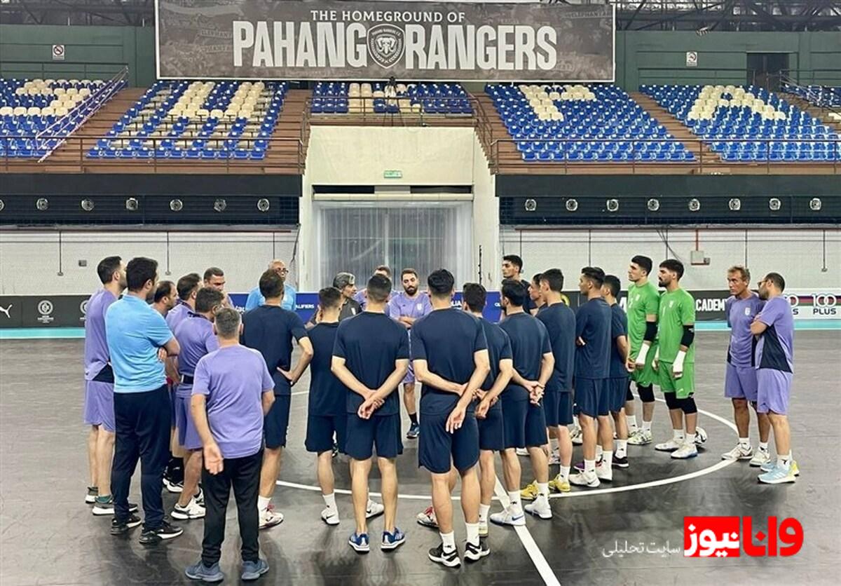 رونمایی از 14 بازیکن نهایی تیم ملی فوتسال در بازیهای همبستگی کشورهای اسلامی