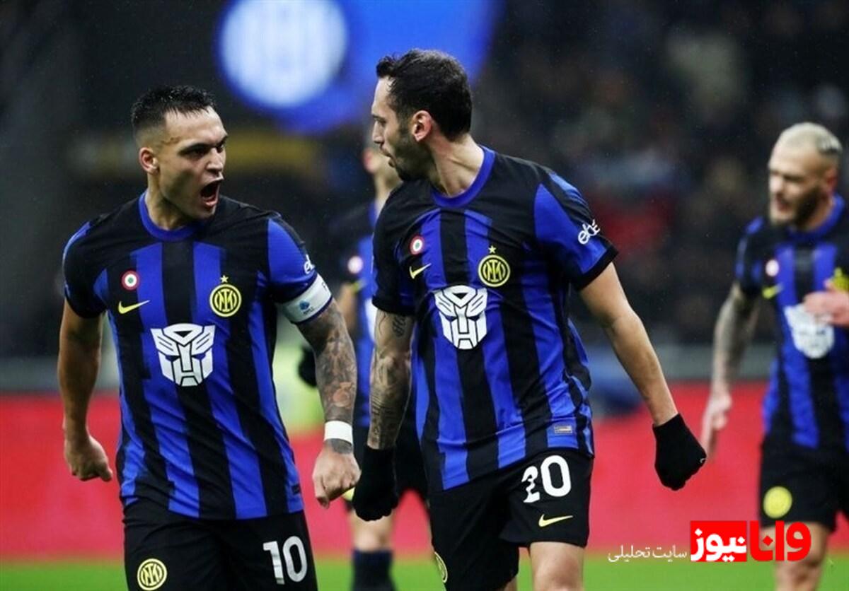 برد قاطع اینتر بر فیورنتینا با بریس چالهان‌اوغلو
