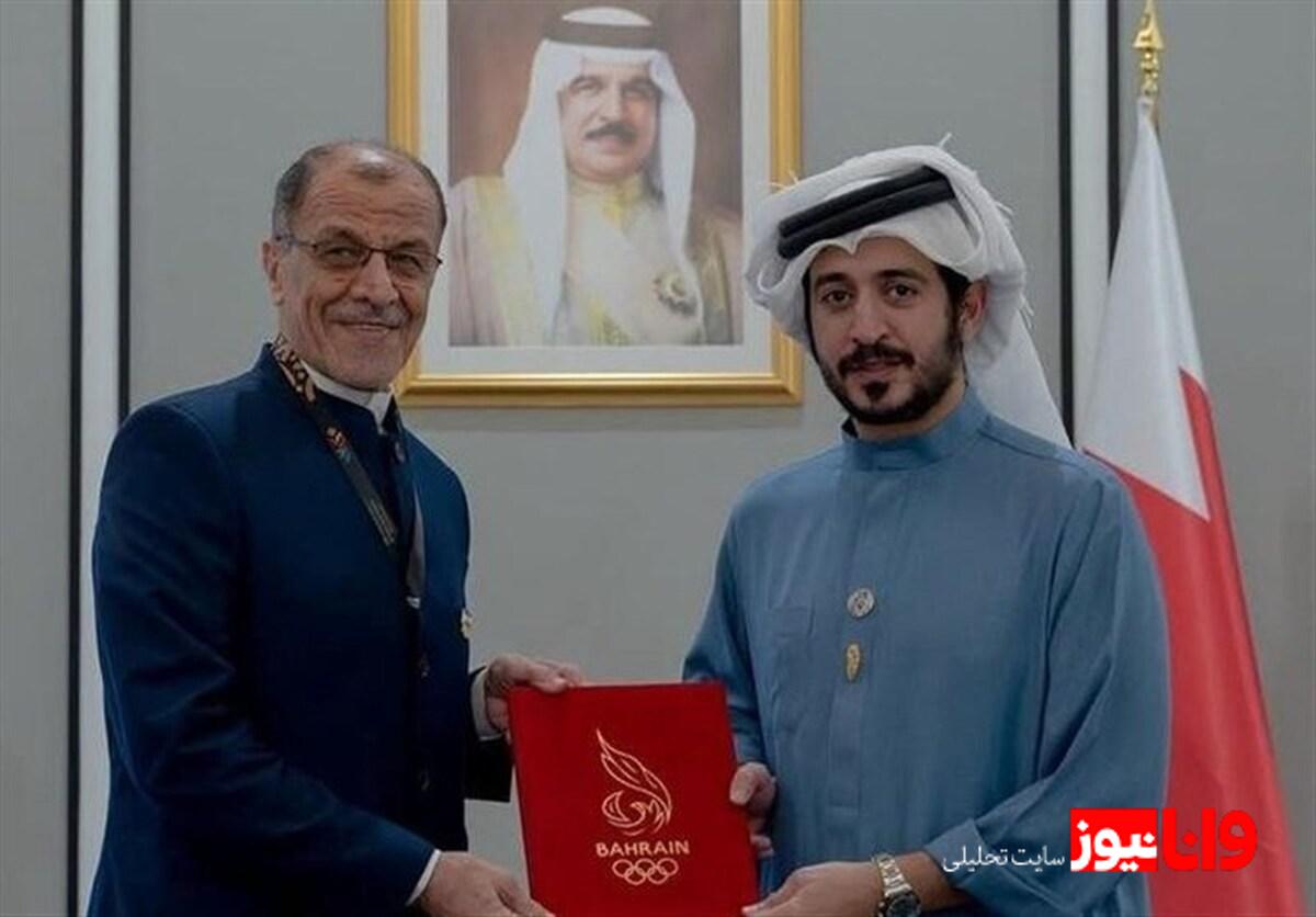 امضای تفاهمنامه همکاری کمیتههای المپیک  ایران و بحرین