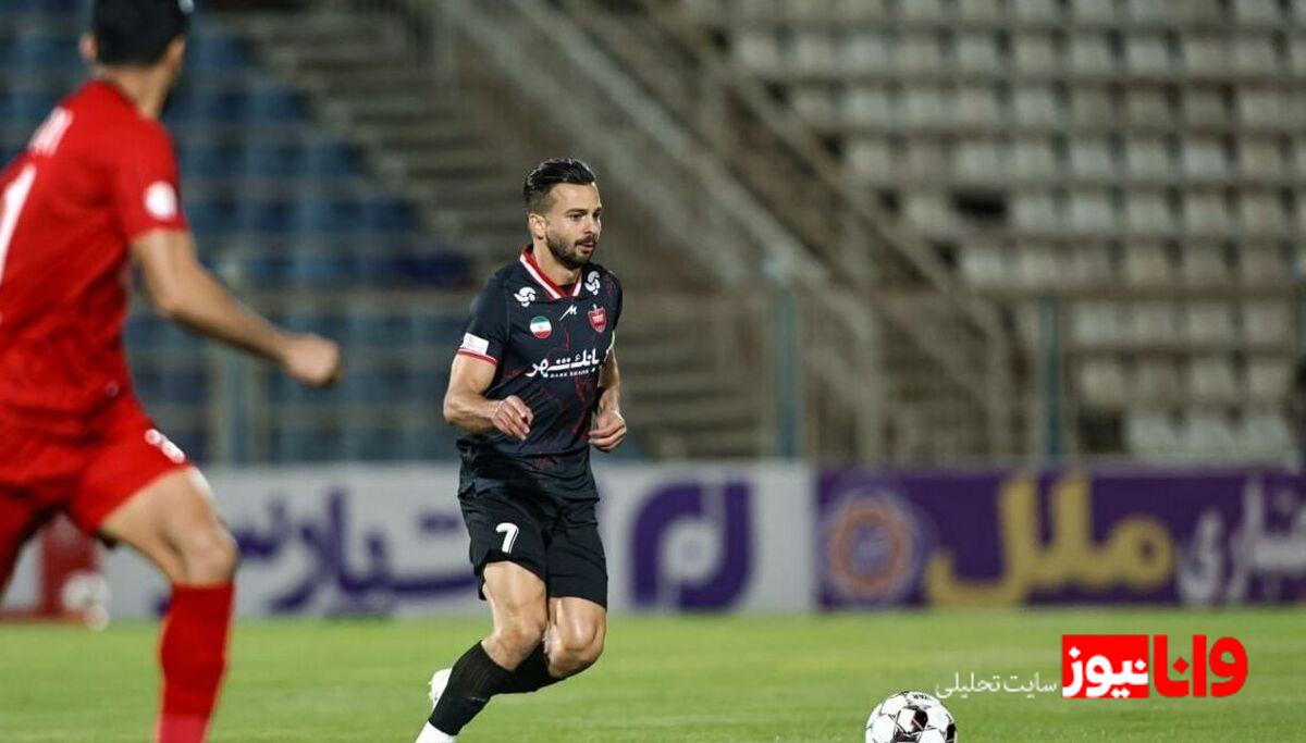 پیام باشگاه پرسپولیس به مناسبت ۱۵۰ بازی سروش رفیعی +عکس