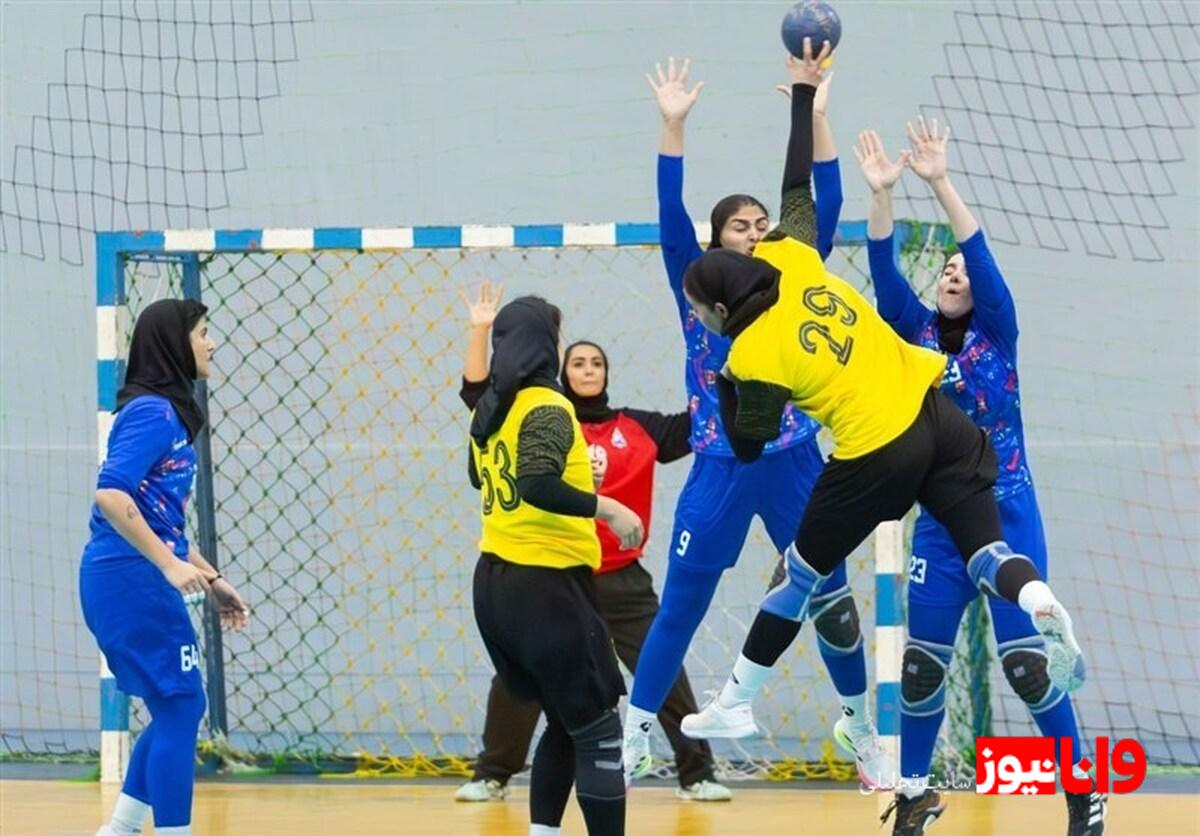 لیگ برتر هندبال بانوان| صدرنشینی سپاهان و دومی استقلال