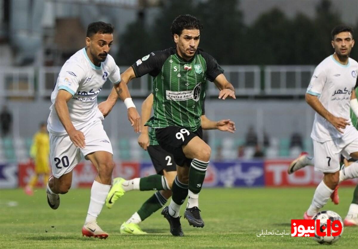 ادامه روند سینوسی خیبر و گلگهر با تساوی در تختی