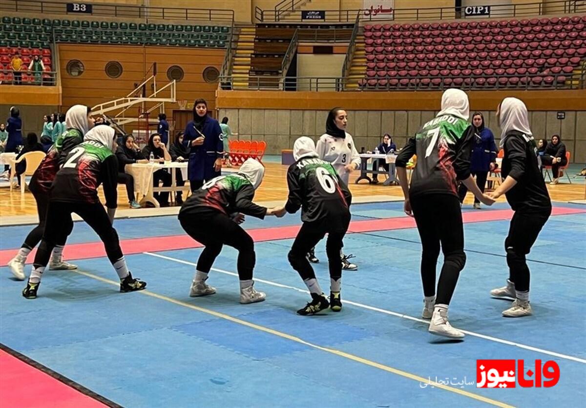 صعود تیم ملی کبدی بانوان به نیمه‌نهایی قهرمانی جهان