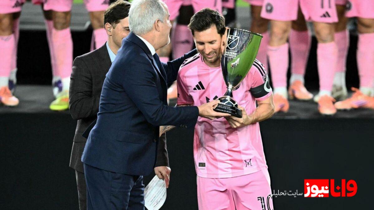 شب رویایی برای مسی همراه با بوسه عاشقانه+تصاویر