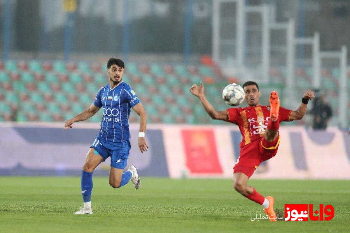 عملکرد ضعیف بازیکن مورد علاقه سرمربی تیم ملی مقابل استقلال