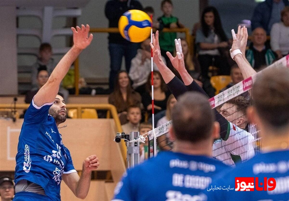 والیبال لهستان| یاران عبادی‌پور شکست خوردند