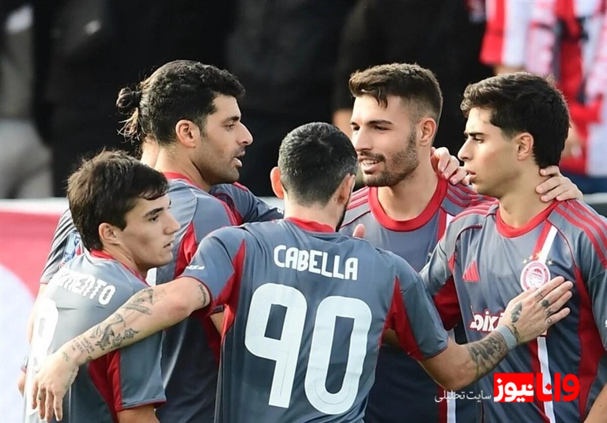 برد قاطع المپیاکوس در جام حذفی با گلزنی طارمی