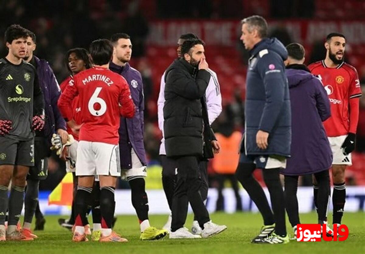 تأسف سرمربی پرتغالی شیاطین سرخ از دست رفتن پیروزی برابر میهمان لندنی