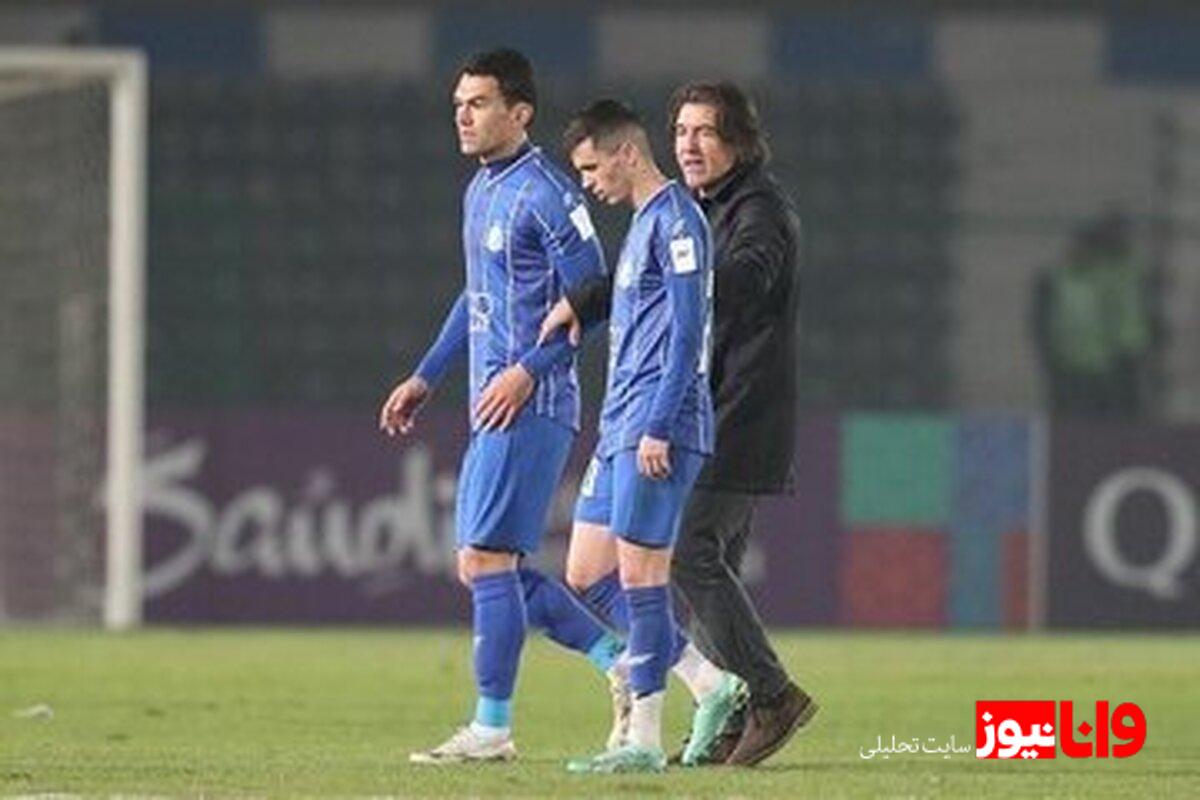 درگیری لفظی سرژ اوریه و یاسر آسانی در دربی