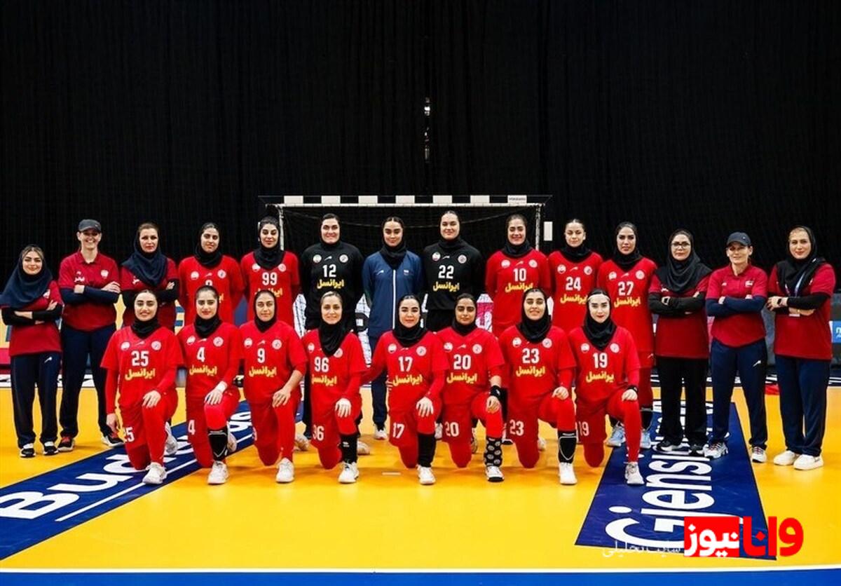 سومین شکست هندبال بانوان در پرزیدنت کاپ