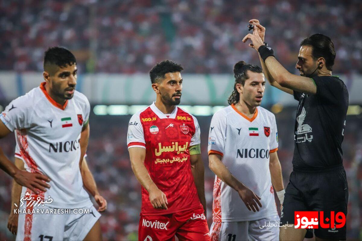 پرسپولیس با این داور نمی‌بازد!