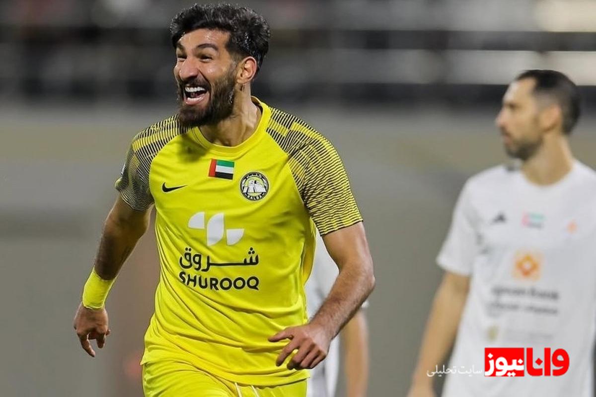 شهریار مغانلو در فصل جاری لیگ امارات روزهای خوبی را پشت سر نمی‌گذارد