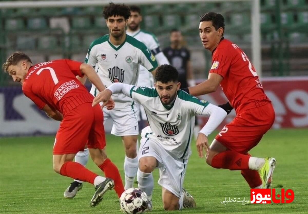 توقف تراکتور برای دومین هفته متوالی  جدال شمس آذر و گل‌گهر برنده نداشت