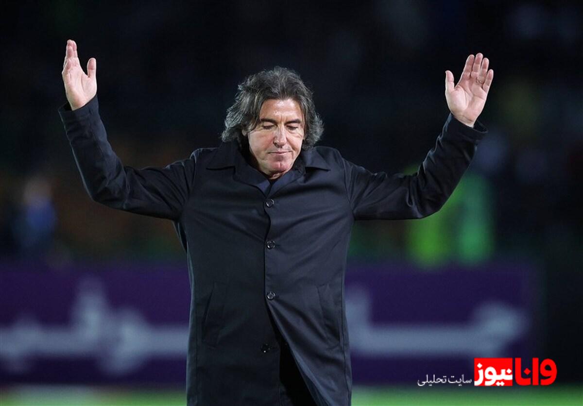 صحبت های ریکاردو ساپینتو پس از تساوی یک - یک تیم فوتبال استقلال برابر ملوان بندر انزلی