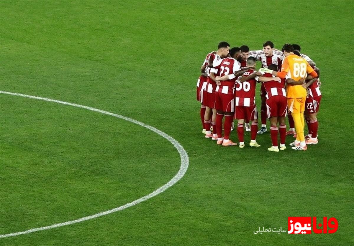 برد المپیاکوس؛ بریس 23 دقیقه‌ای طارمی