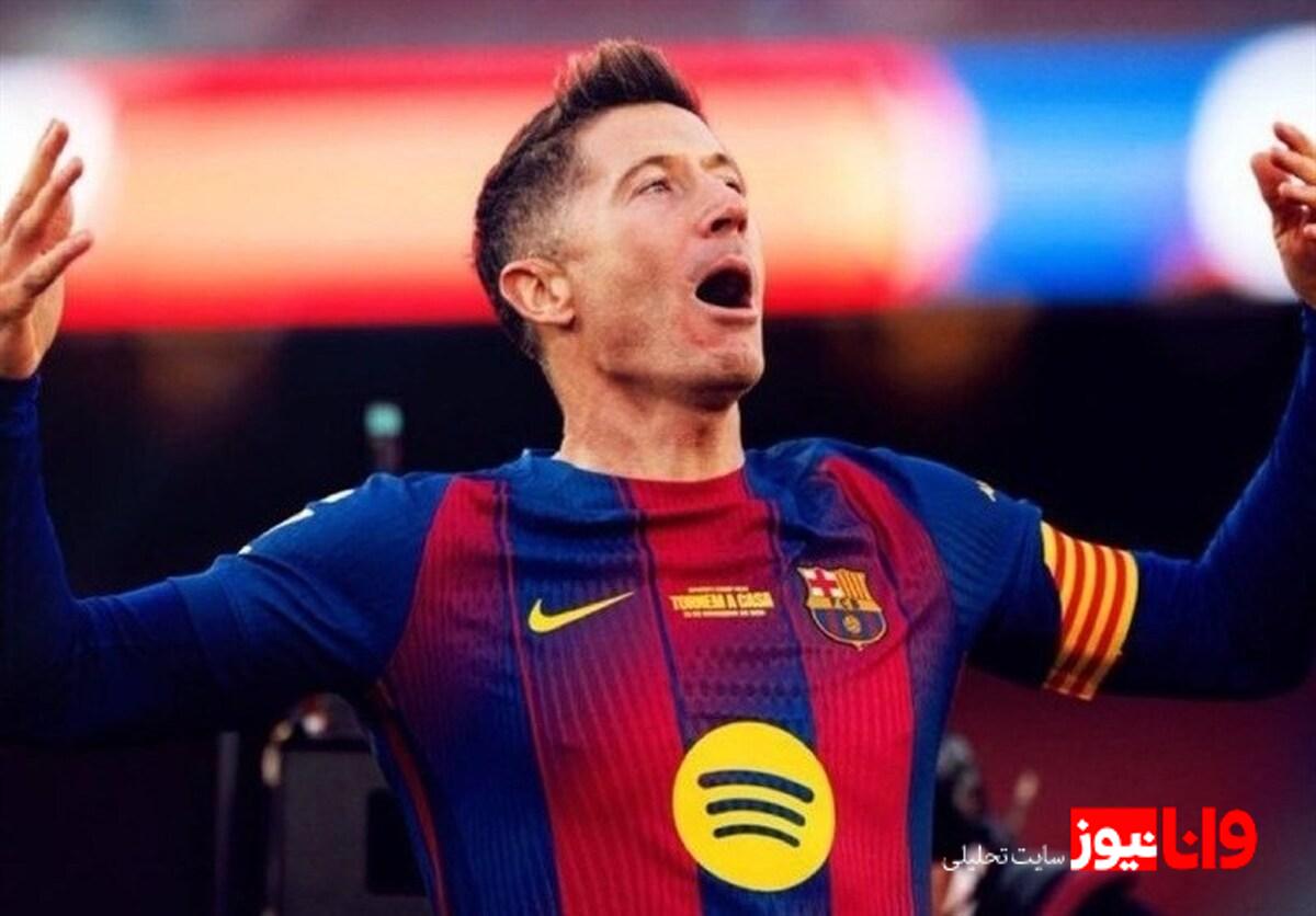 مهاجم لهستانی بارسلونا درباره اولین گل در نوکمپ چه گفت؟