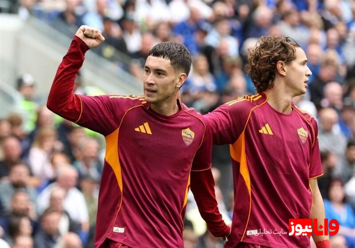 پیروز رُم در کرمونزه  صدر جدول دست به دست شد
