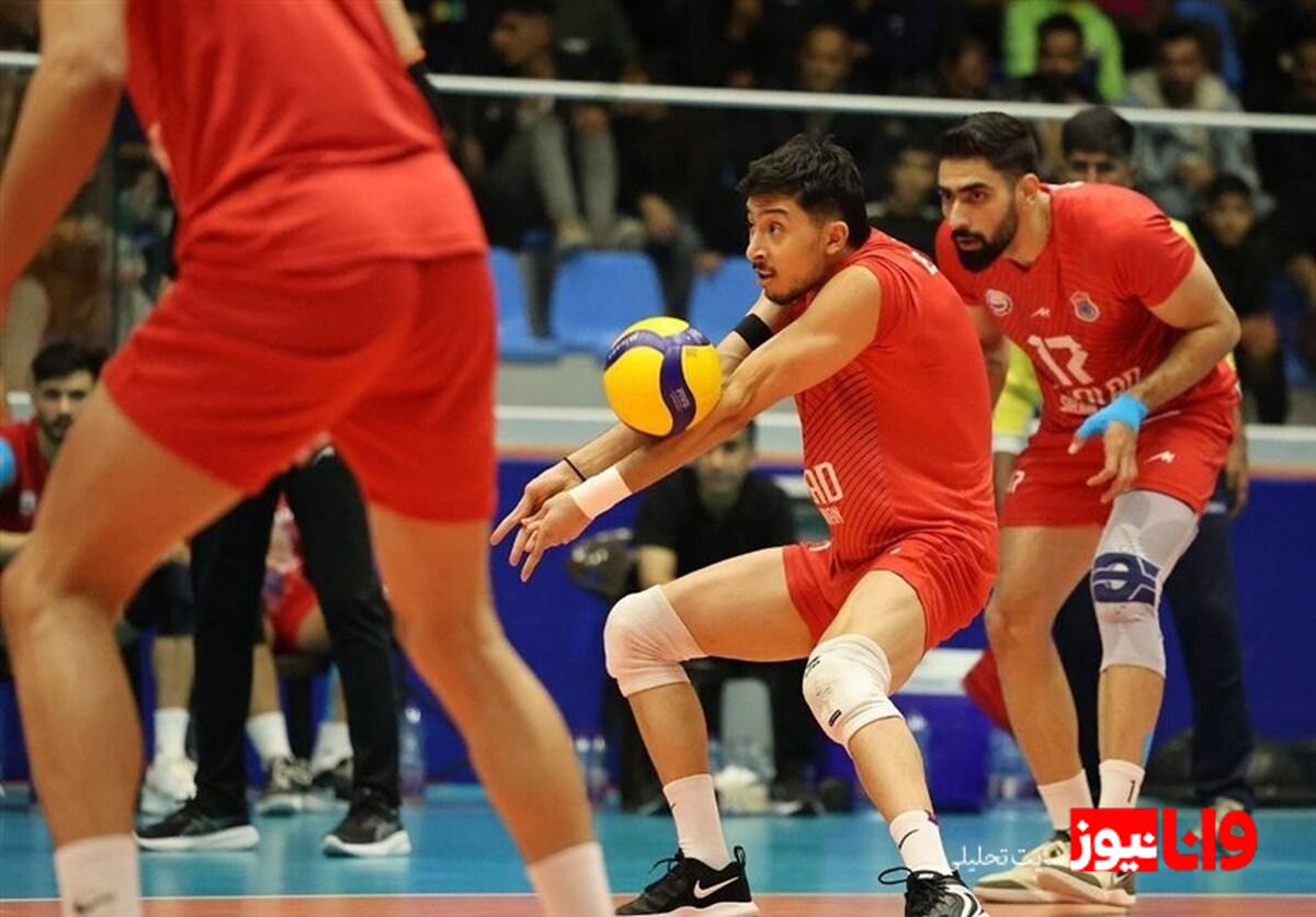 تغییر زمان برگزاری دیدارهای هفته ششم لیگ برتر والیبال