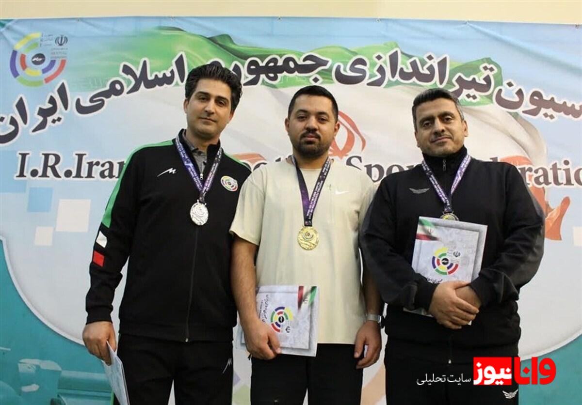 عفتی قهرمان سومین دور مسابقات آزاد تپانچه شد  قهرمان المپیک 2020 در جایگاه سوم