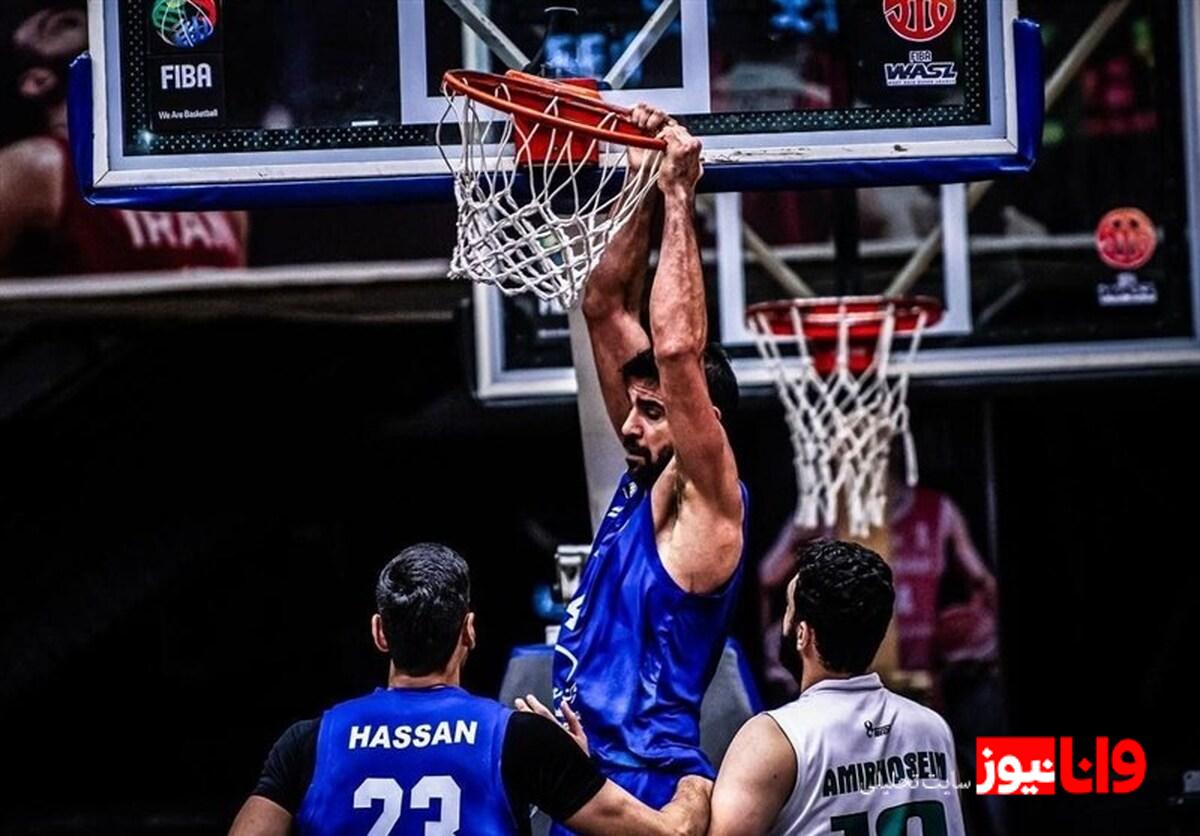 پایان نیم‌فصل لیگ برتر بسکتبال