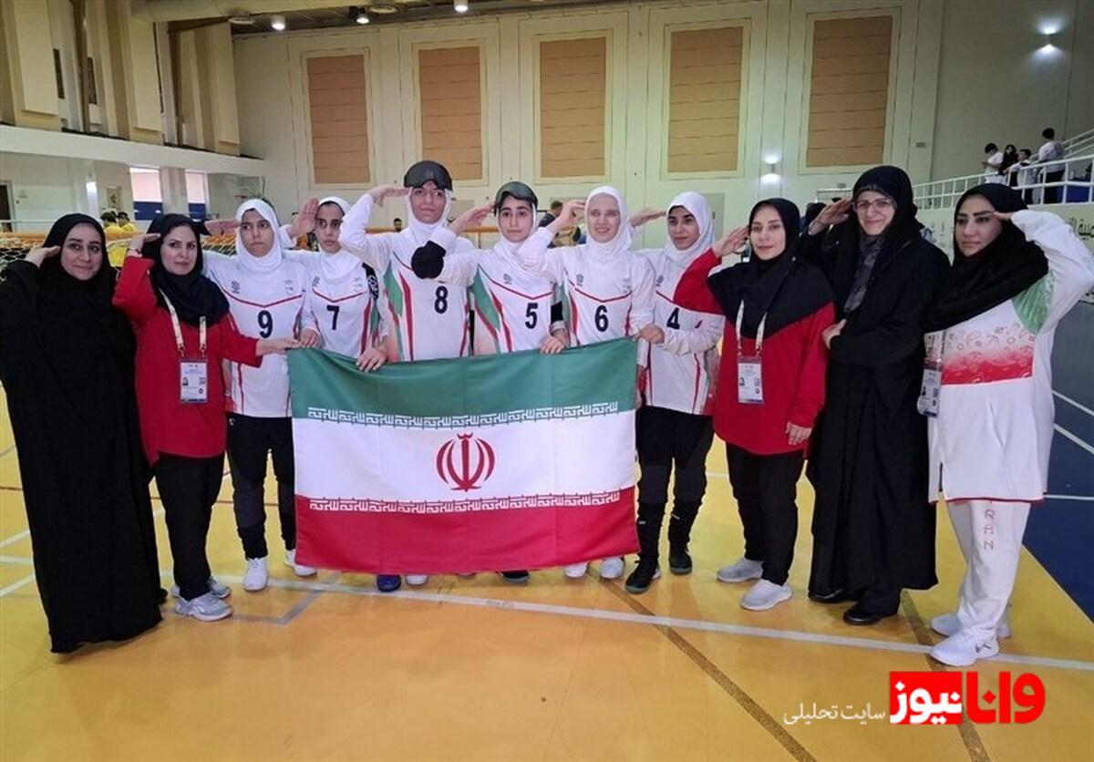 بازی‌های پاراآسیایی جوانان| تیم گلبال دختران ایران به مدال طلا رسید