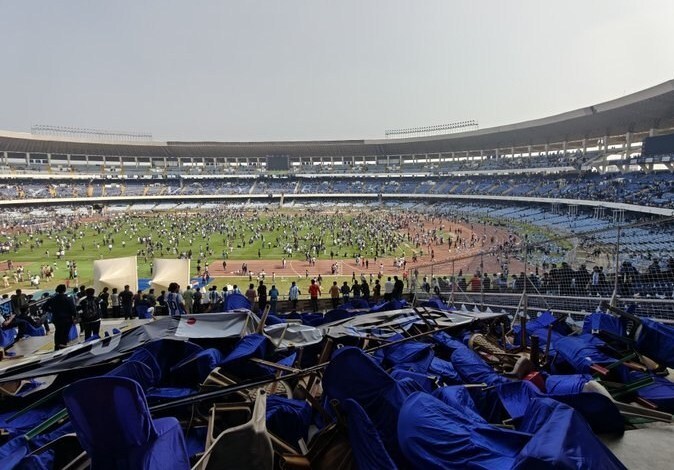 تور مسی در هند به هرج و مرج کشیده شد + عکس تور مسی در هند به هرج و مرج کشیده شد + عکس