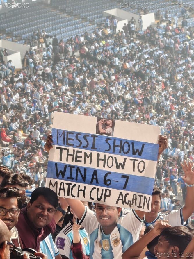 تور مسی در هند به هرج و مرج کشیده شد + عکس تور مسی در هند به هرج و مرج کشیده شد + عکس