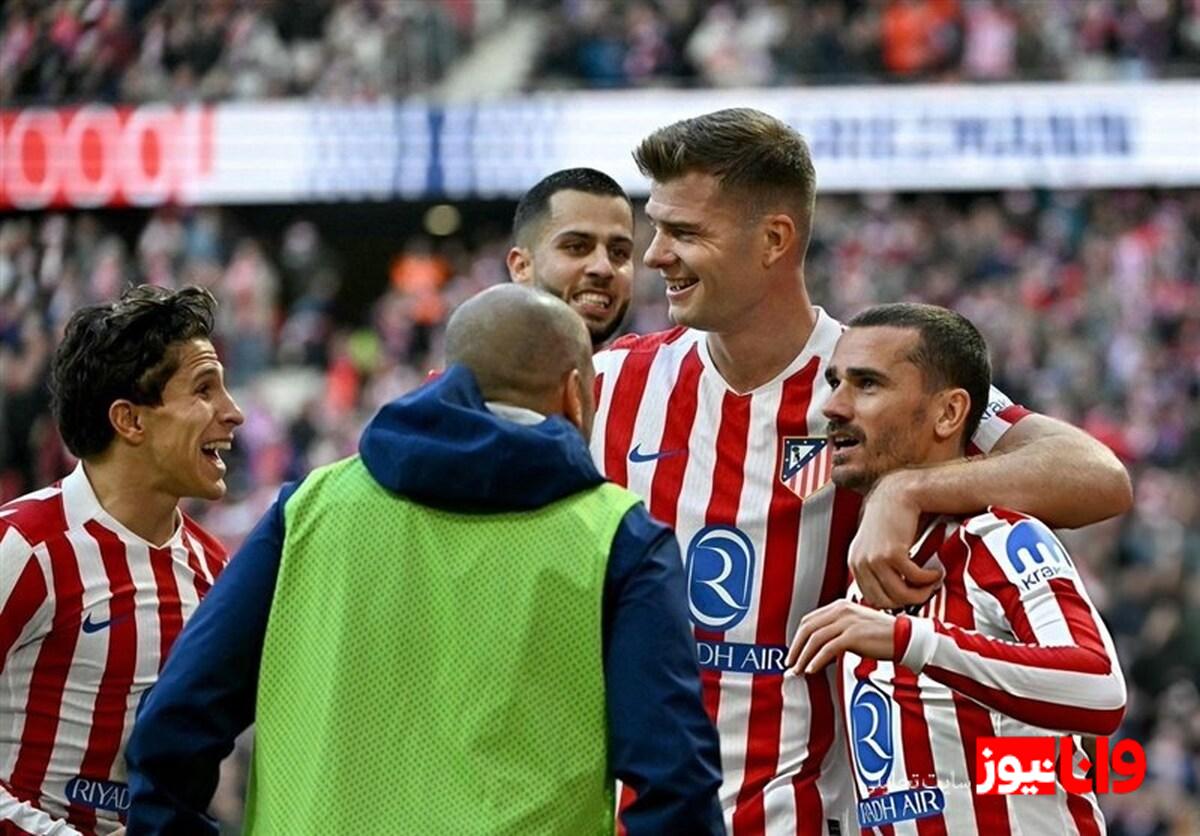 برد خانگی اتلتیکومادرید مقابل والنسیا