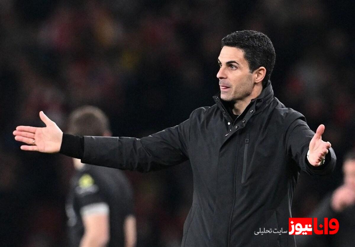 واکنش سرمربی آرسنال به نمایش ضعیف مقابل گرگ‌ها