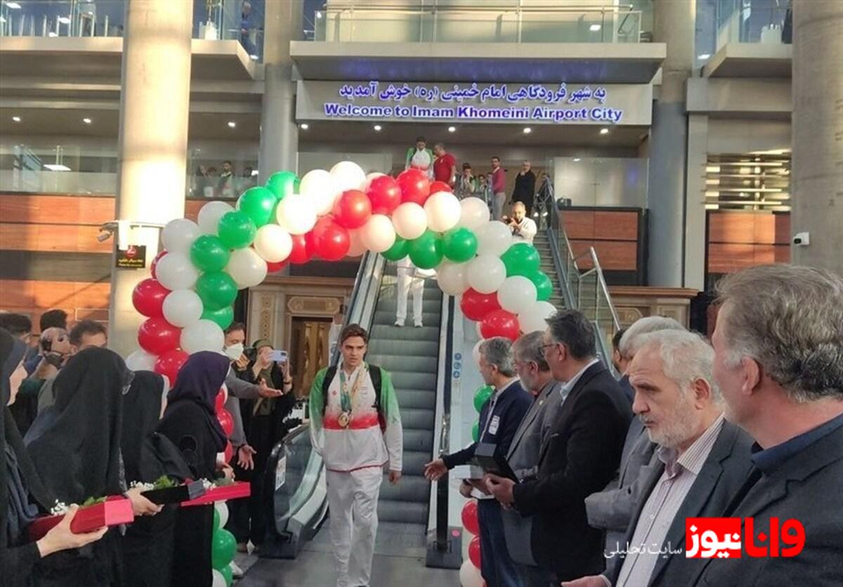 بازگشت کاروان ایران از بازی‌های پاراآسیایی جوانان