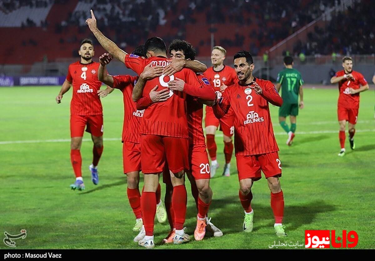 پیروزی تراکتور در خانه پیکان