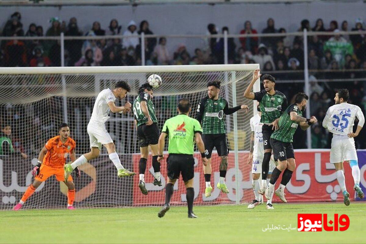 صحنه دلخراش از پای بازیکن خیبر/ کارت قرمز داشت؟ +عکس