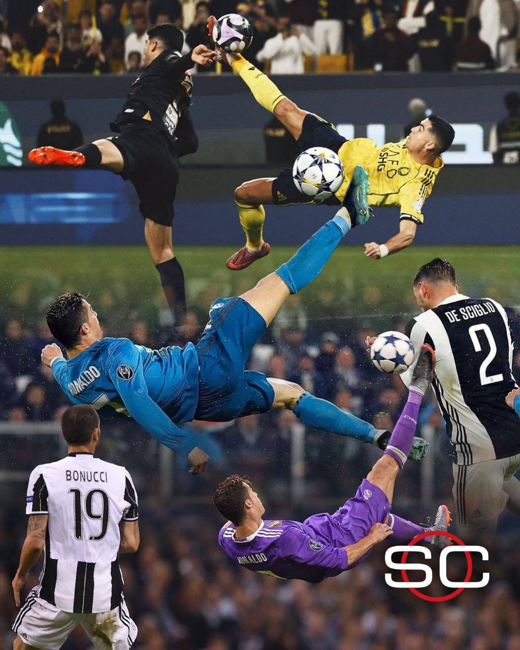 عکس | شاهکار جدید رونالدو در عربستان