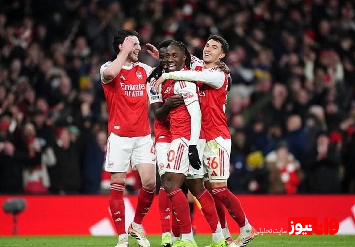 دربی لندن به کام قرمزها؛ آرسنال با هت‌تریک ازه تاتنهام را به توپ بست