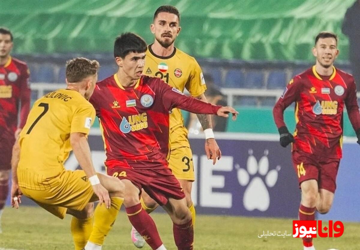 برد حیاتی تراکتور مقابل تیم انتهای جدولی نسف قارشی  شاگردان اسکوچیچ در آستانه صعود قرار گرفتند