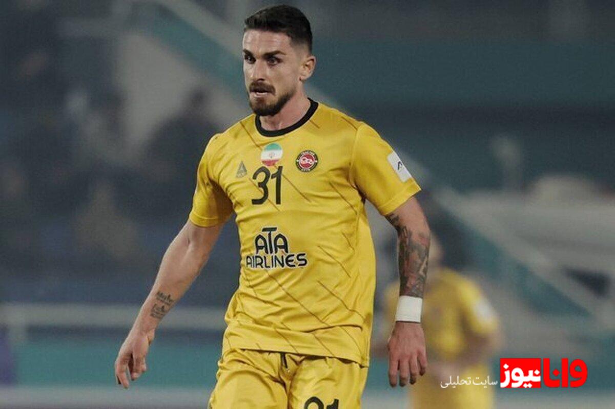 ستاره تراکتور بهترین بازیکن زمین شد