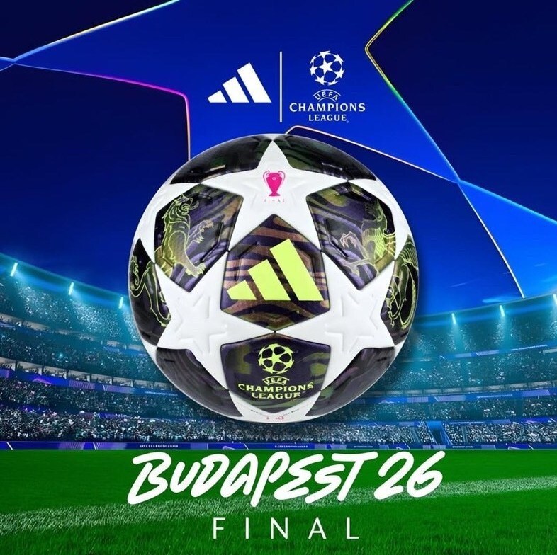 رونمایی رسمی از توپ فینال لیگ قهرمانان اروپا + عکس رونمایی رسمی از توپ فینال لیگ قهرمانان اروپا + عکس