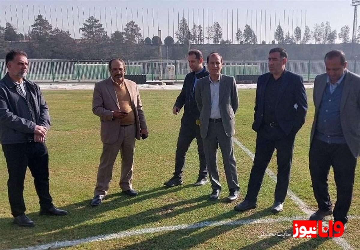 نمونه‌برداری از چمن ورزشگاه تختی