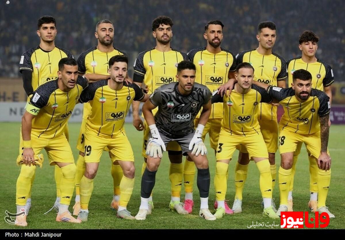 ترکیب سپاهان برای دیدار مقابل الحسین اردن