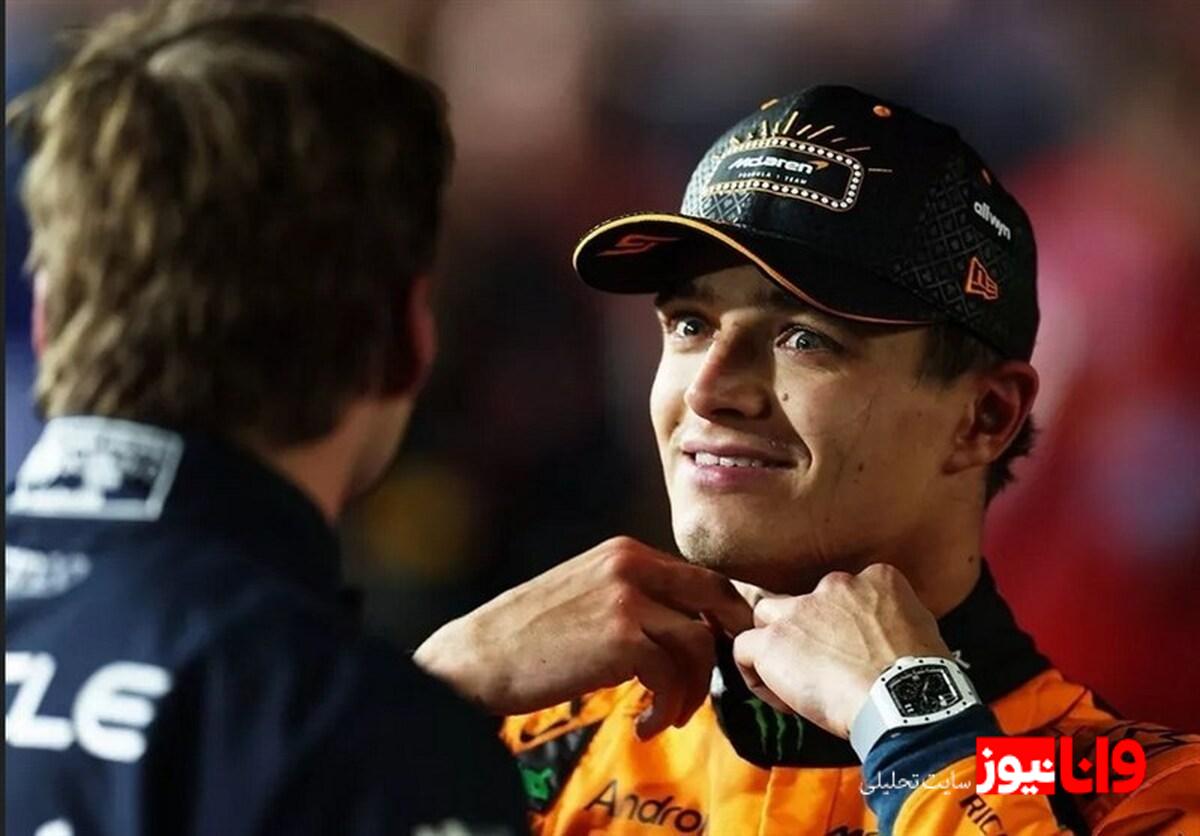 جریمه 59 هزار دلاری لاندو نوریس به خاطر استفاده از الفاظ رکیک